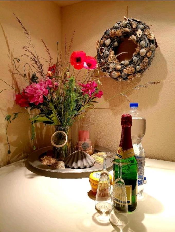 Ferienwohnung Im Garten Eden Grunberg Bagian luar foto