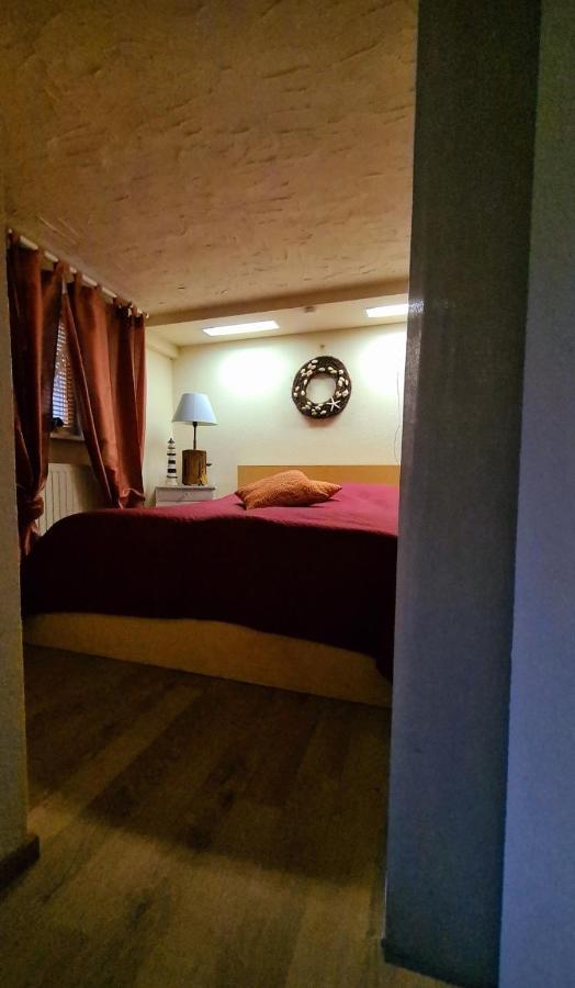 Ferienwohnung Im Garten Eden Grunberg Bagian luar foto