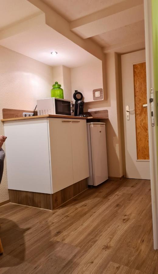 Ferienwohnung Im Garten Eden Grunberg Bagian luar foto